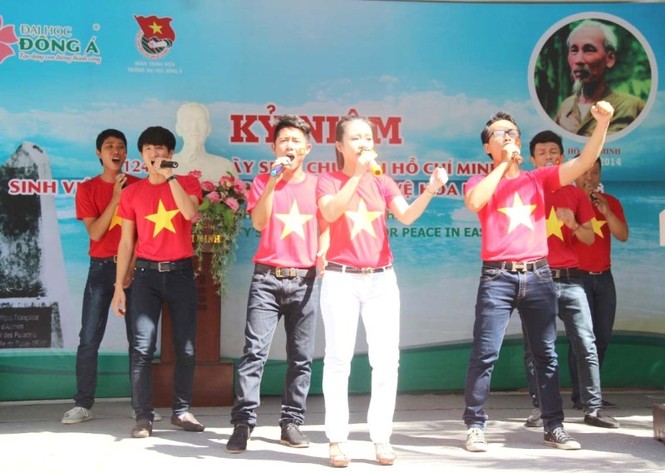 Sinh viên Đà Nẵng thiết thực hướng về Hoàng Sa - ảnh 1